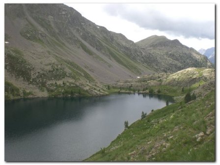 le lac de vens, joyau du parc du mercantour