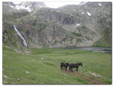 vens : le lac et ses cascades